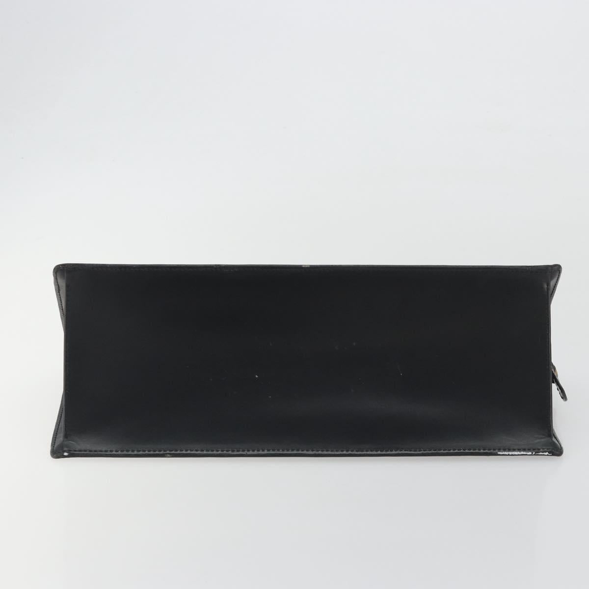 LOUIS VUITTON Epi Sac tri-angle Hand Bag Black M52092 LV Auth ep15528