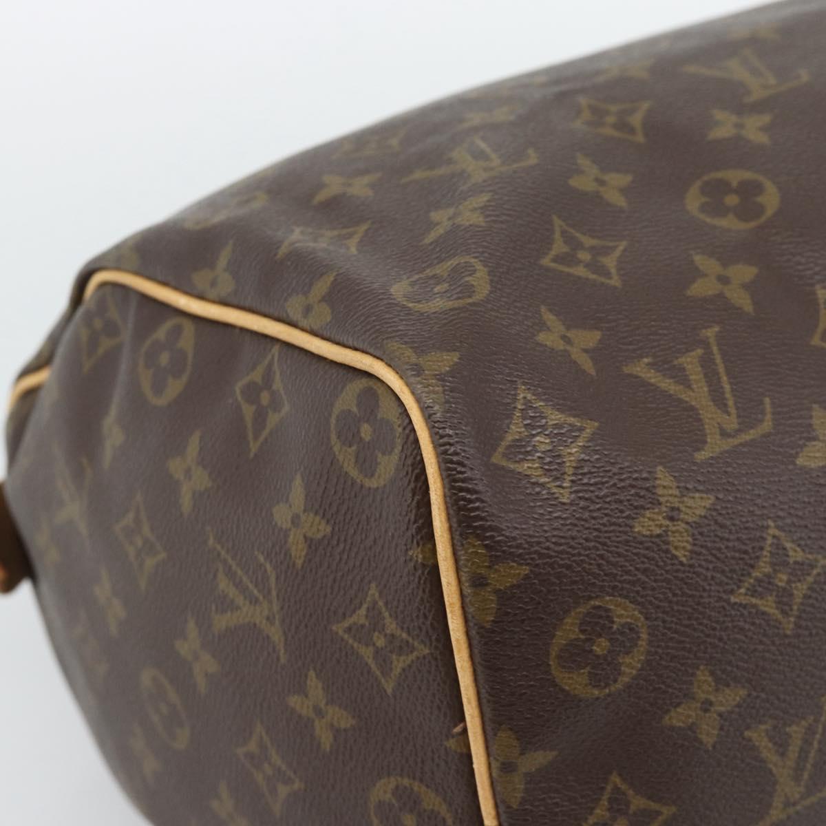 LOUIS VUITTON Monogram Speedy 35 Hand Bag M41524 LV Auth ep15531A