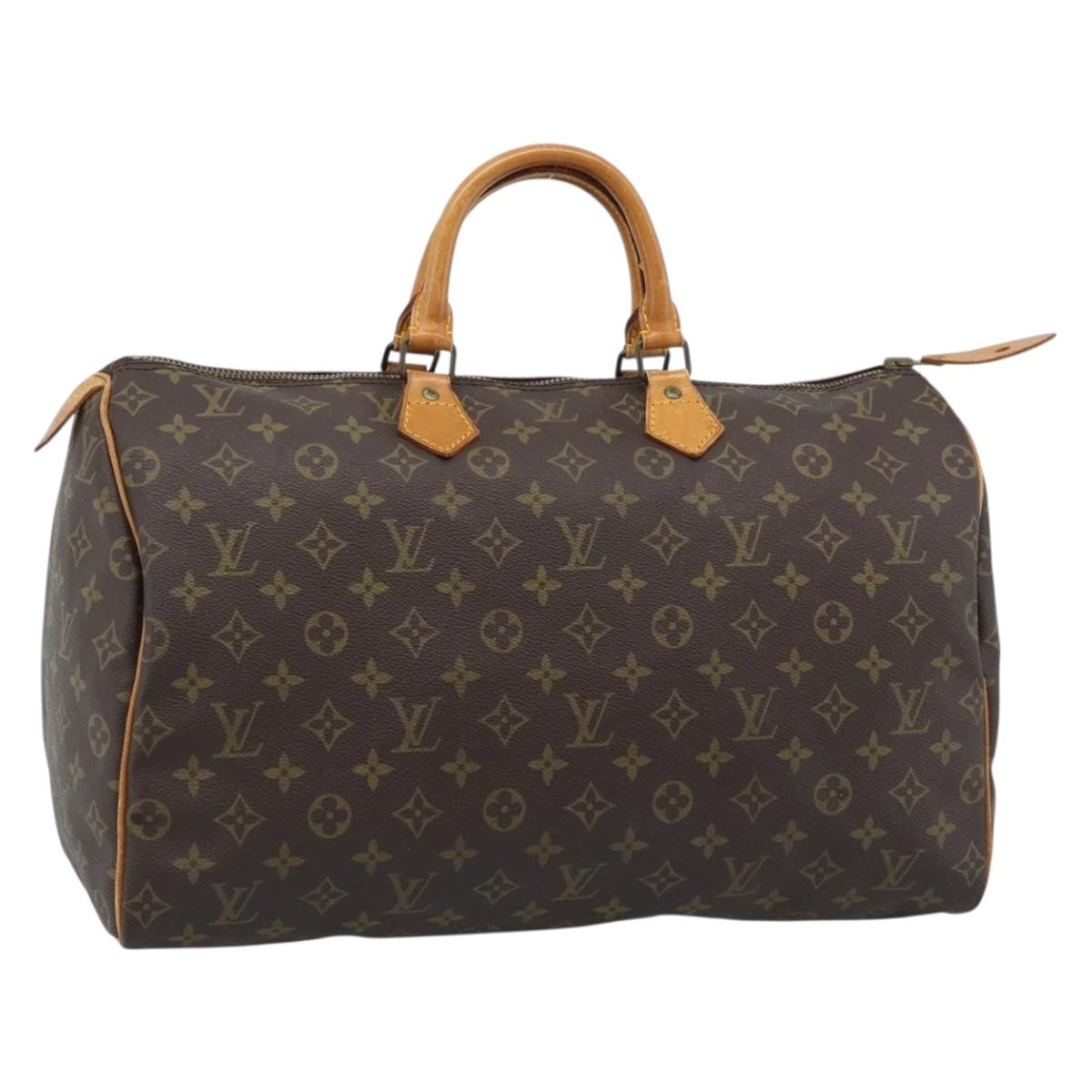 LOUIS VUITTON Monogram Speedy 40 Hand Bag M41522 LV Auth ep15532