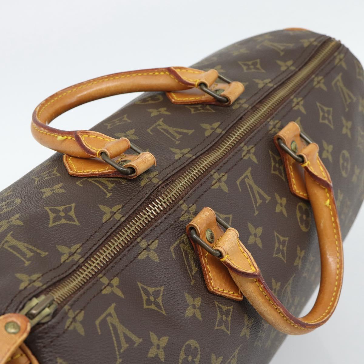 LOUIS VUITTON Monogram Speedy 40 Hand Bag M41522 LV Auth ep15532