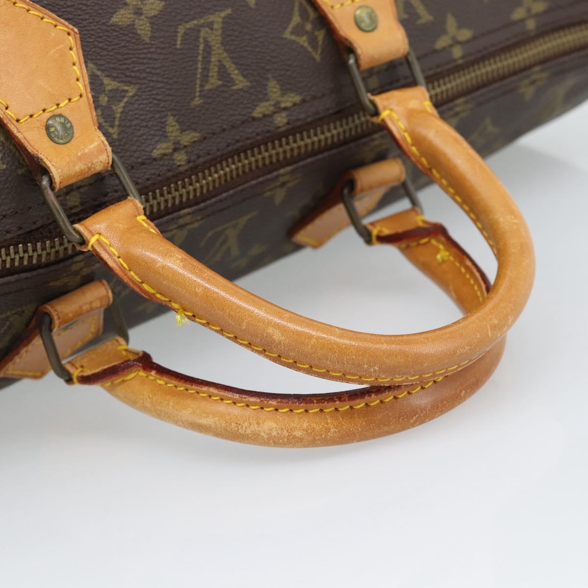 LOUIS VUITTON Monogram Speedy 40 Hand Bag M41522 LV Auth ep15532