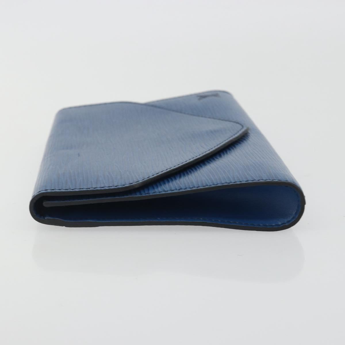 LOUIS VUITTON Epi Art Deco Clutch Bag Blue M52635 LV Auth ep15533