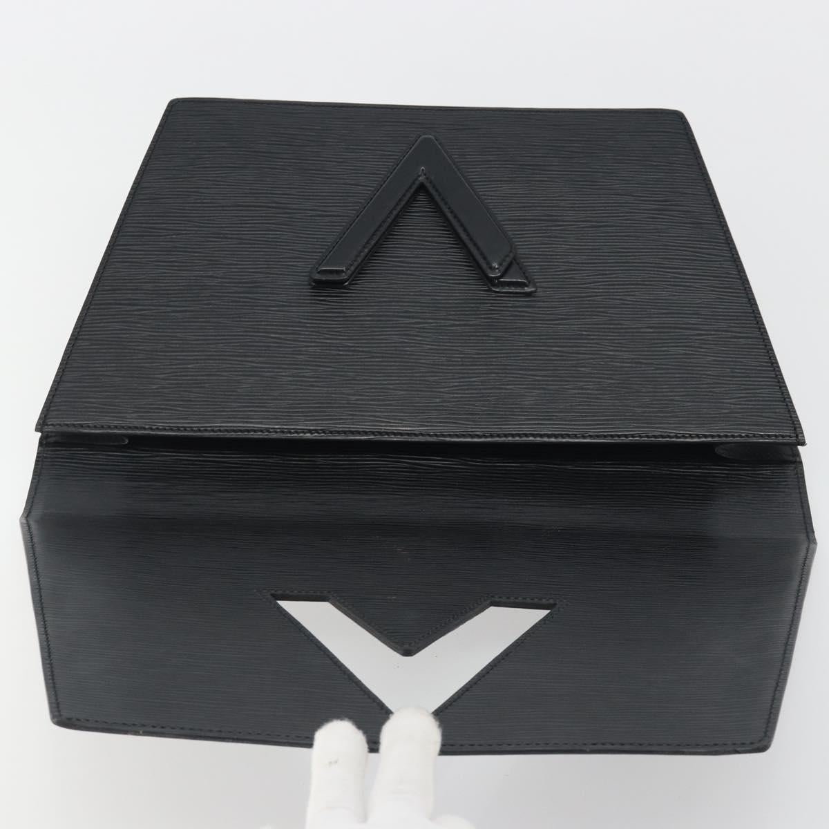 LOUIS VUITTON Epi Trapeze Clutch Bag Black M80165 LV Auth ep15536A