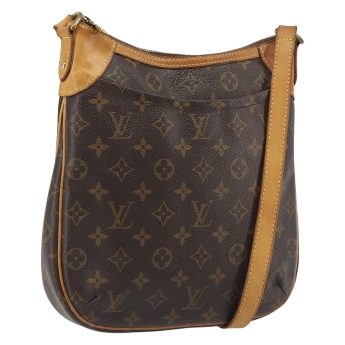 LOUIS VUITTON Monogram Odeon PM Shoulder Bag M56390 LV Auth ep15539A