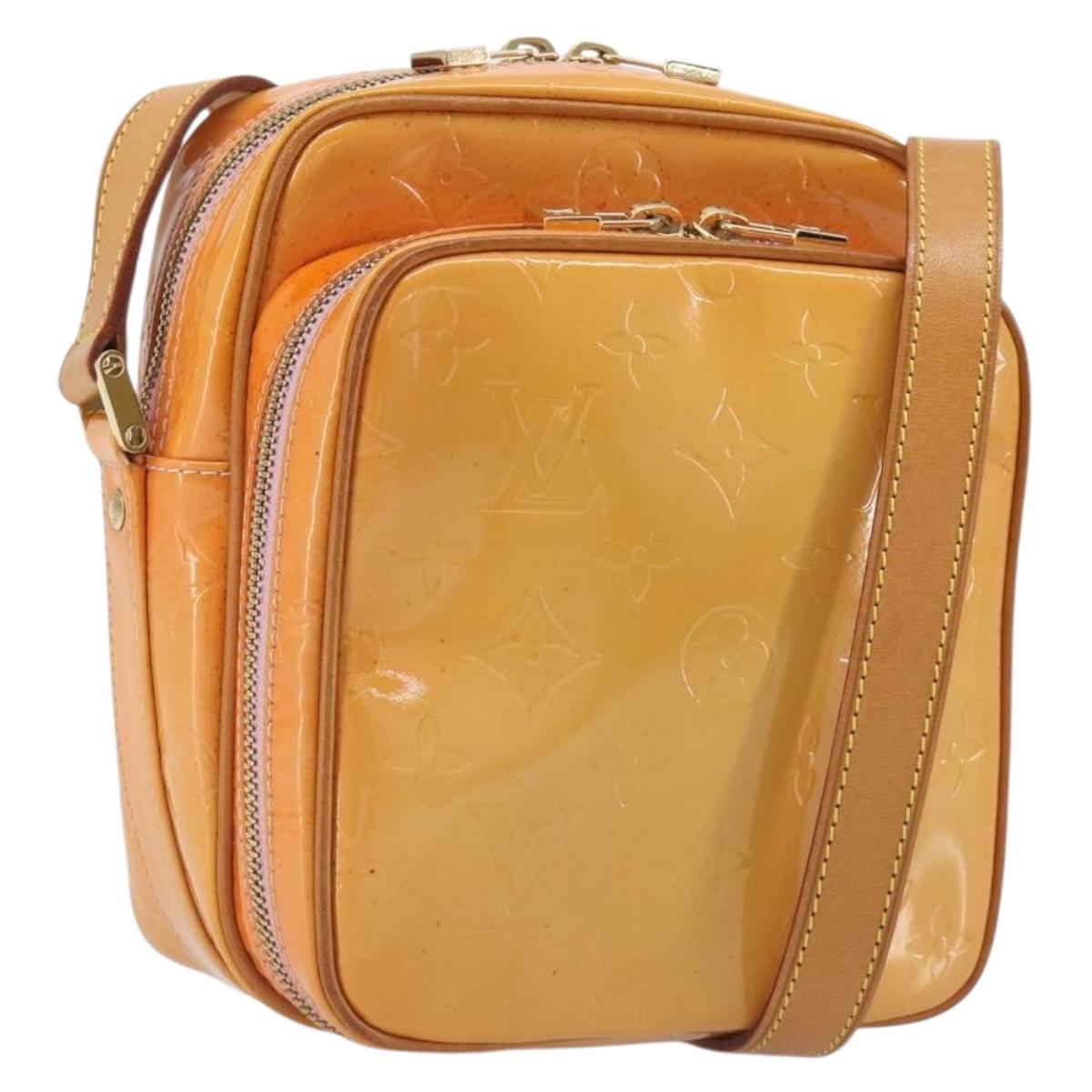 LOUIS VUITTON Monogram Vernis Wooster Bag Marshmallow Pink M91037 Auth ep15542