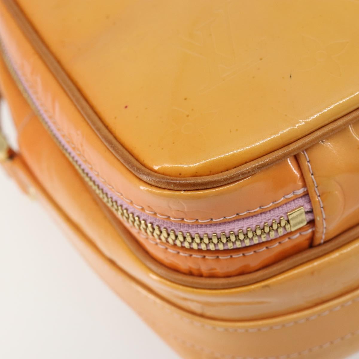 LOUIS VUITTON Monogram Vernis Wooster Bag Marshmallow Pink M91037 Auth ep15542