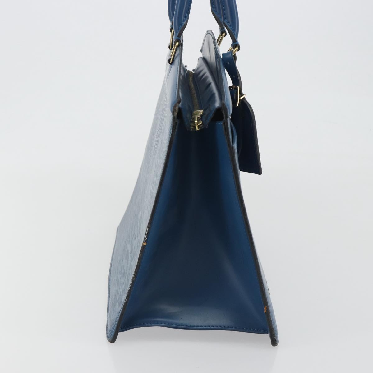 LOUIS VUITTON Epi Riviera Hand Bag Blue M48185 LV Auth ep15551