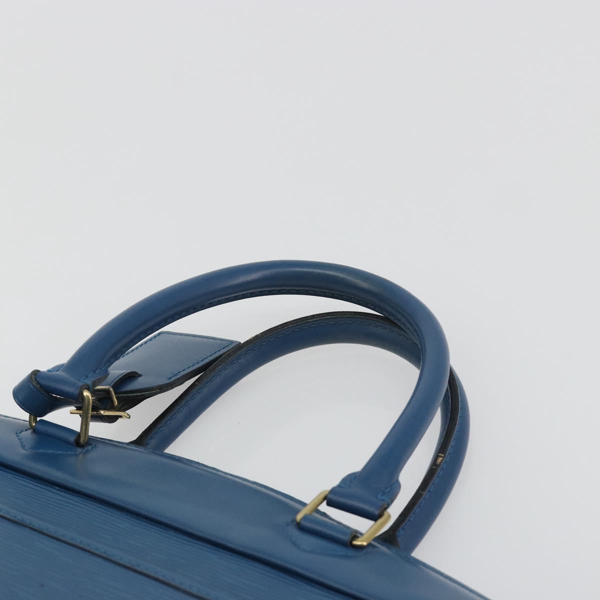 LOUIS VUITTON Epi Riviera Hand Bag Blue M48185 LV Auth ep15551
