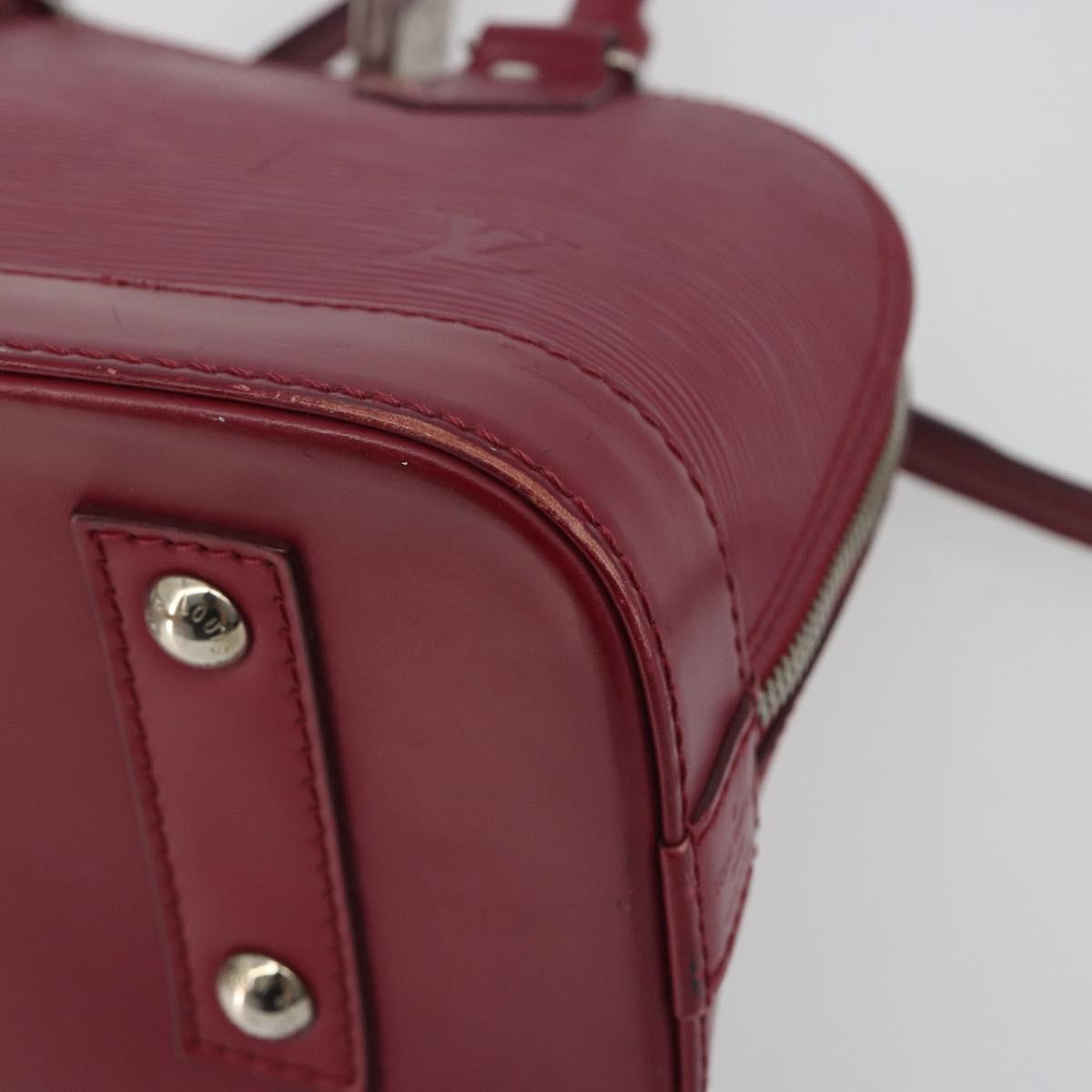 LOUIS VUITTON Epi Alma Hand Bag Fuchsia M40851 LV Auth ep15555A