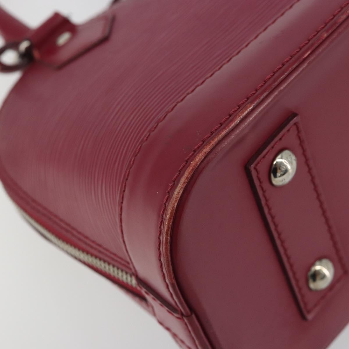LOUIS VUITTON Epi Alma Hand Bag Fuchsia M40851 LV Auth ep15555A