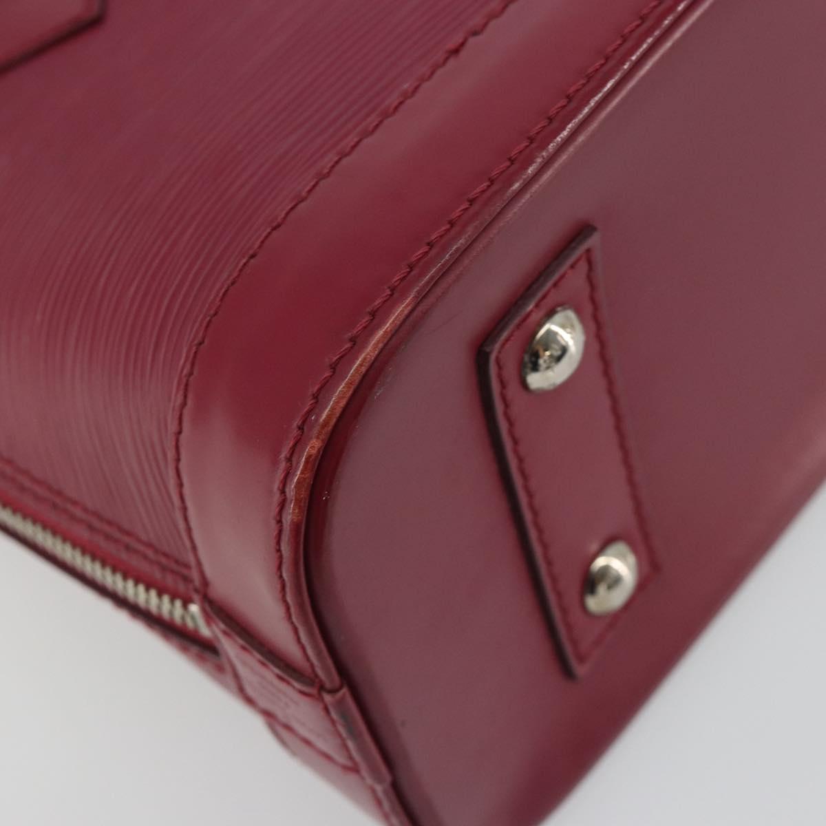 LOUIS VUITTON Epi Alma Hand Bag Fuchsia M40851 LV Auth ep15555A