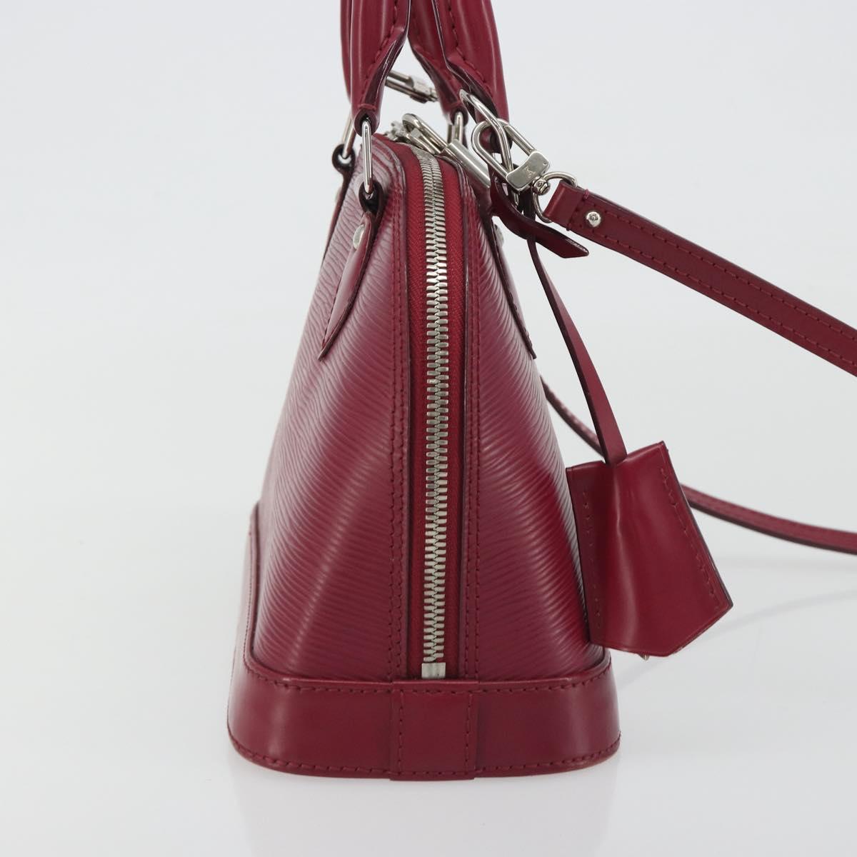 LOUIS VUITTON Epi Alma Hand Bag Fuchsia M40851 LV Auth ep15555A