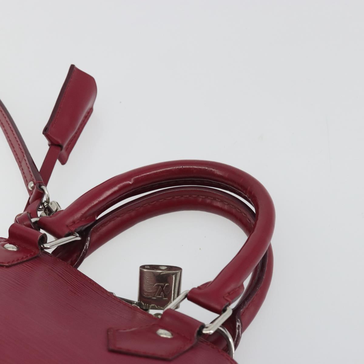 LOUIS VUITTON Epi Alma Hand Bag Fuchsia M40851 LV Auth ep15555A