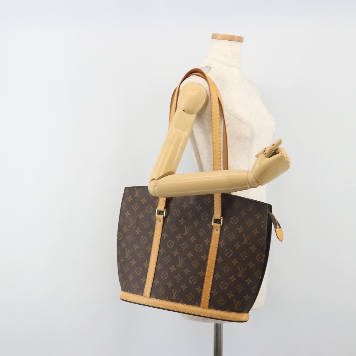 LOUIS VUITTON Monogram Babylone Tote Bag M51102 LV Auth ep15562