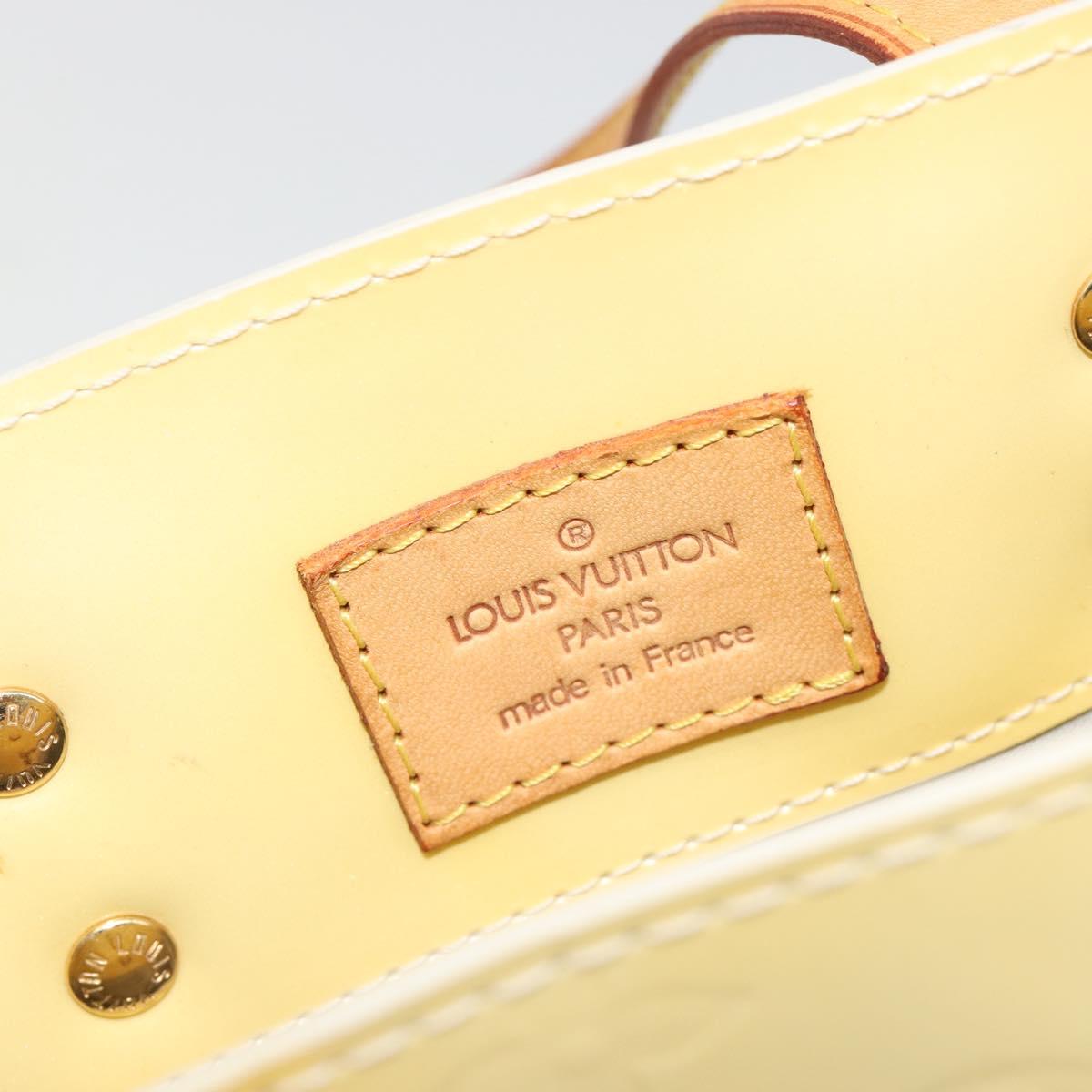 LOUIS VUITTON Monogram Vernis Reade PM Hand Bag Gris M91145 LV Auth ep15566