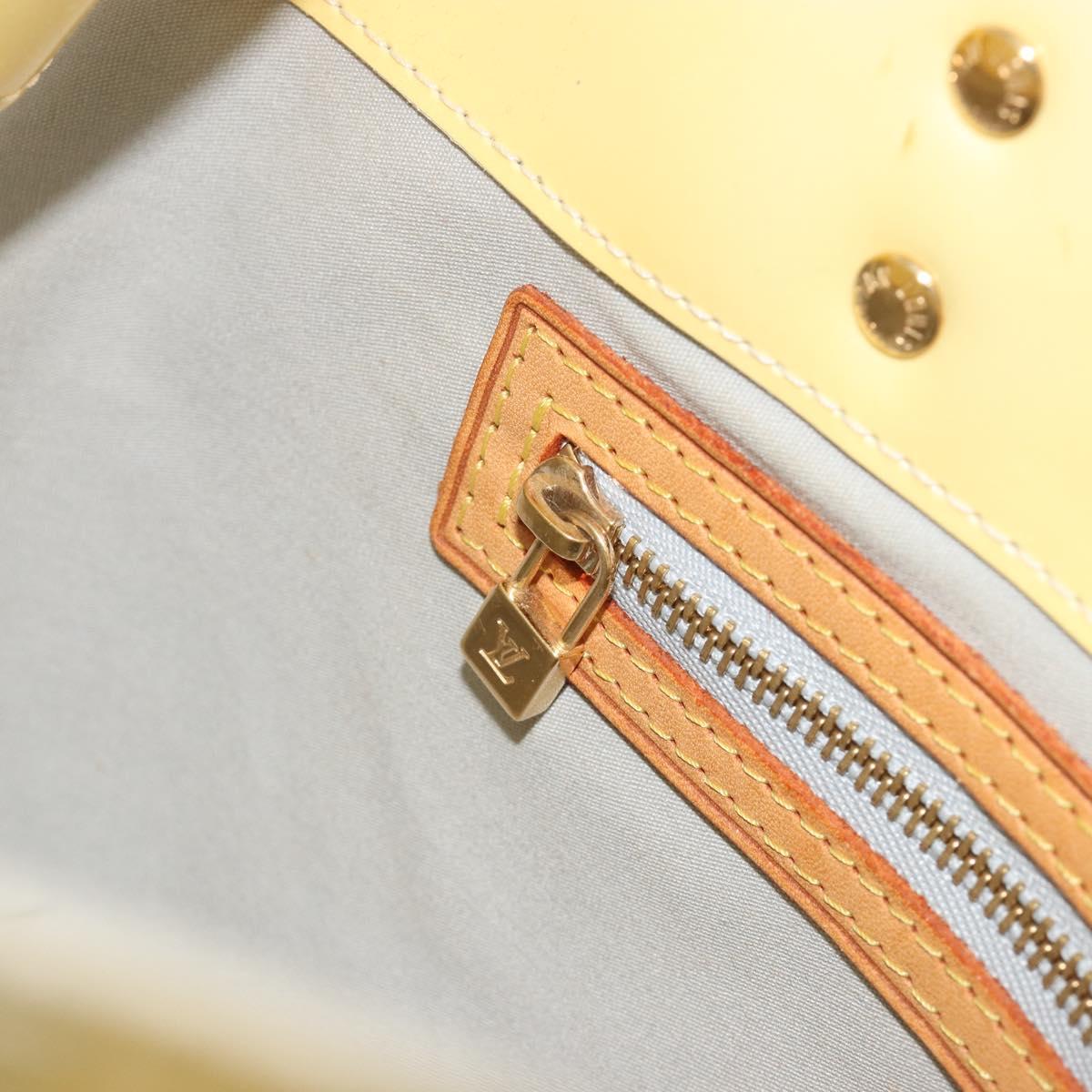 LOUIS VUITTON Monogram Vernis Reade PM Hand Bag Gris M91145 LV Auth ep15566