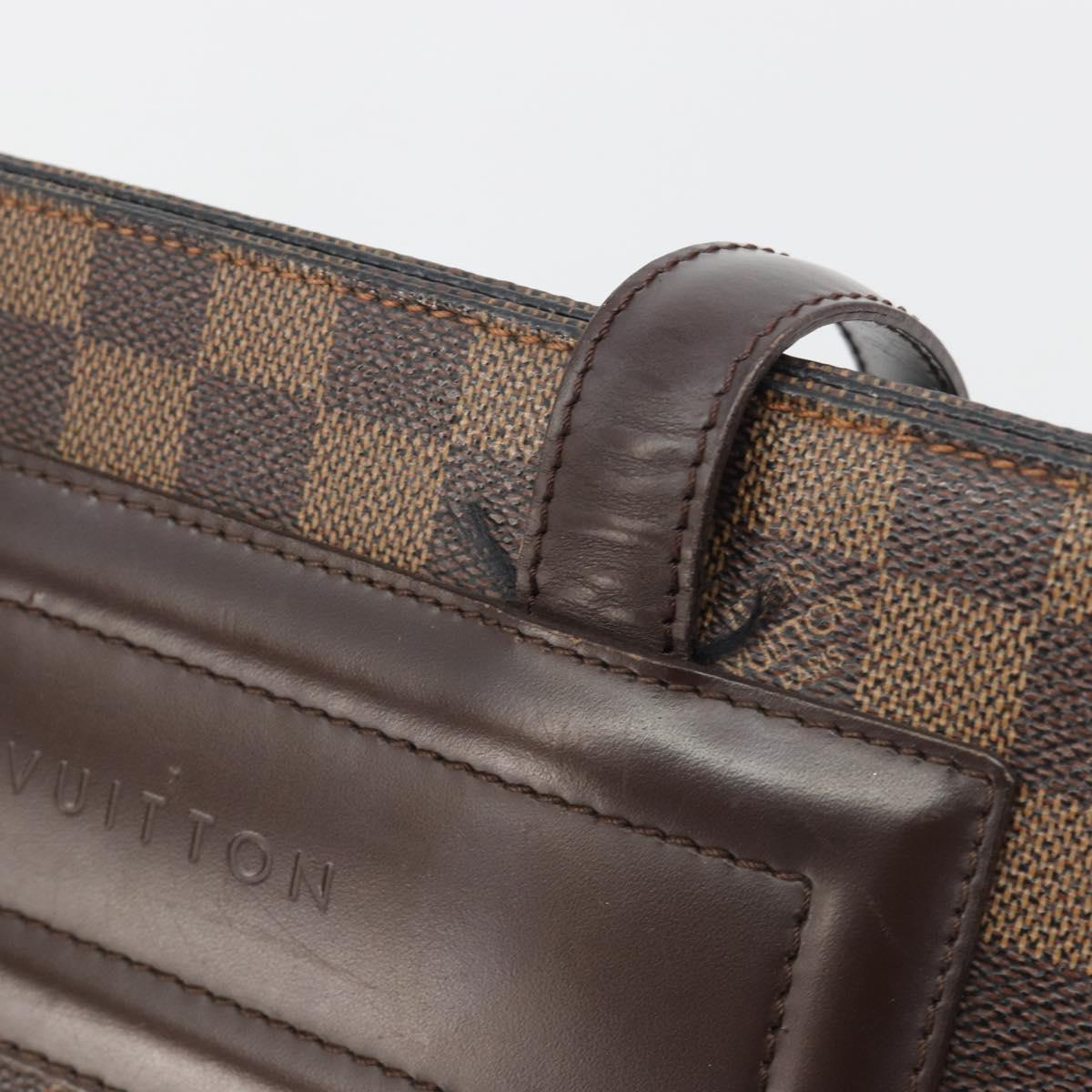 LOUIS VUITTON Damier Ebene Parioli PM Tote Bag N51123 LV Auth ep15571