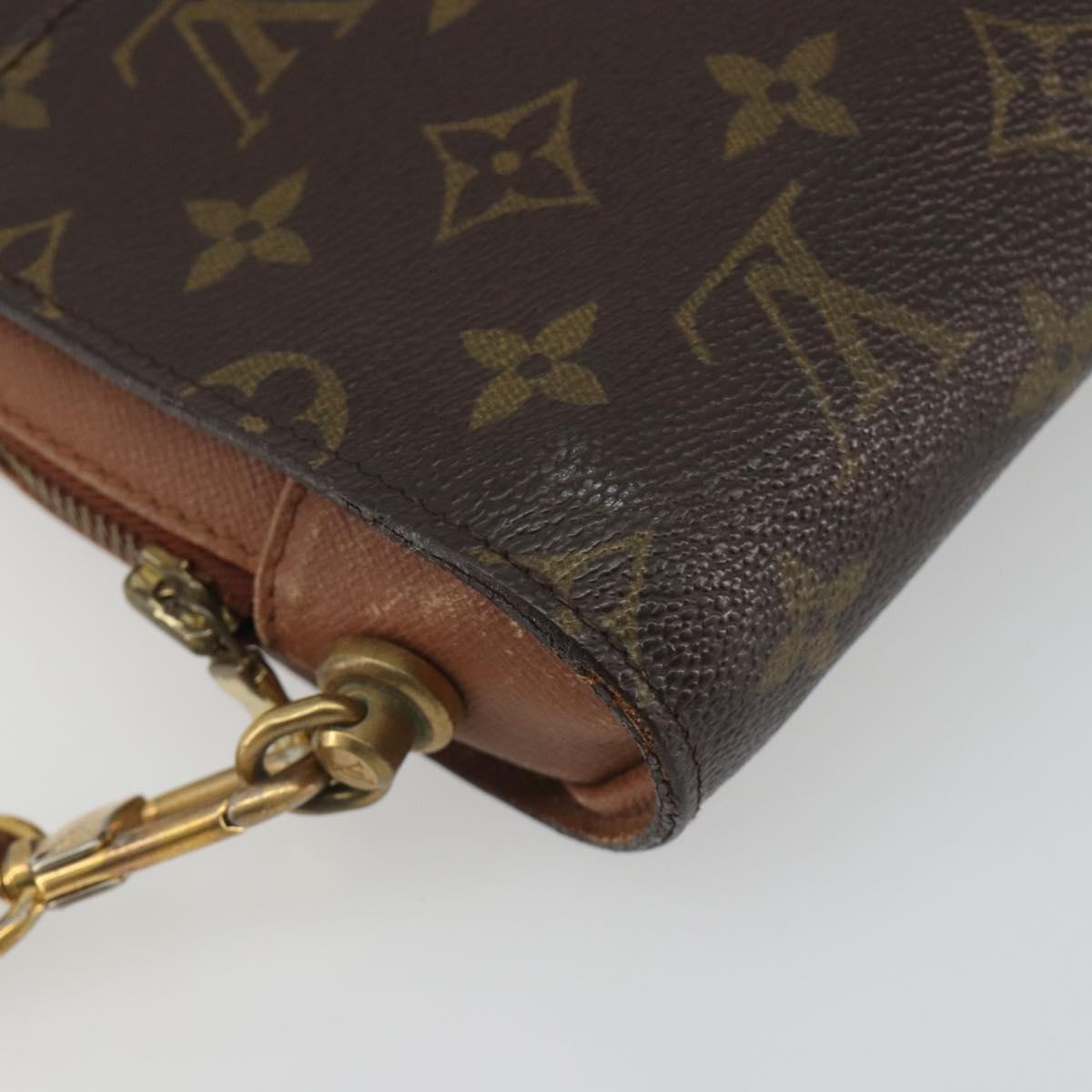 LOUIS VUITTON Monogram Orsay Clutch Bag M51790 LV Auth ep15573