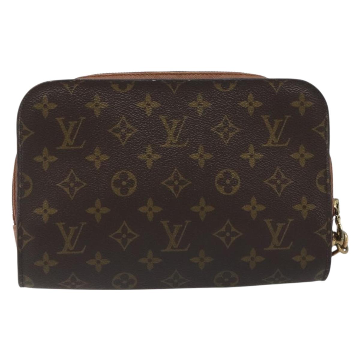 LOUIS VUITTON Monogram Orsay Clutch Bag M51790 LV Auth ep15573