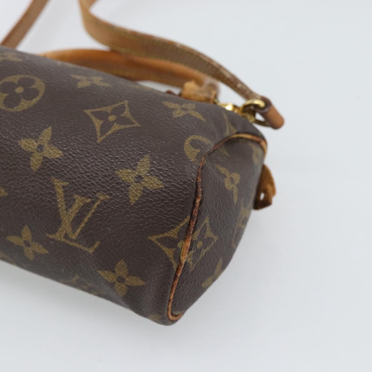 LOUIS VUITTON Monogram Mini Speedy Hand Bag M41534 LV Auth ep15574