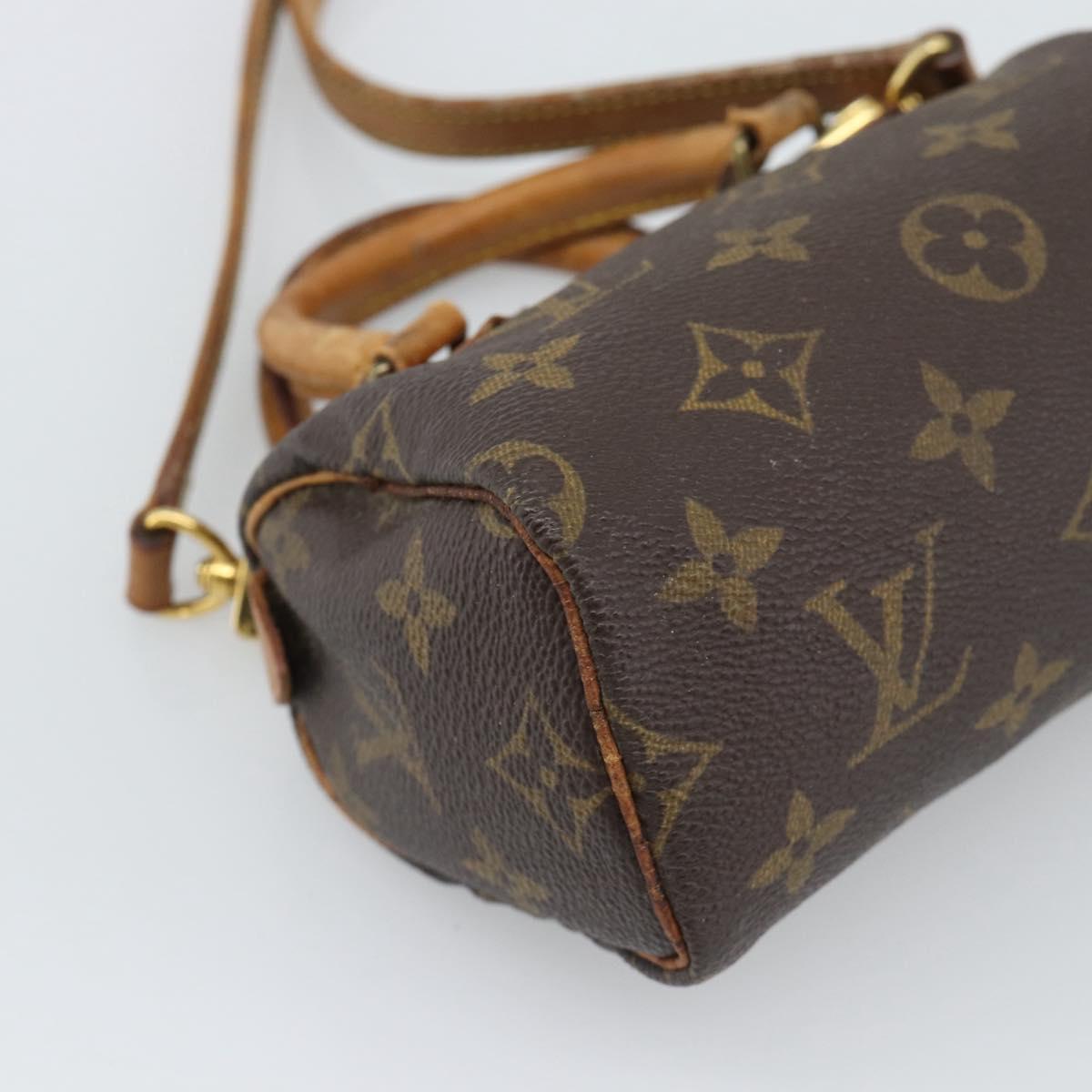 LOUIS VUITTON Monogram Mini Speedy Hand Bag M41534 LV Auth ep15574