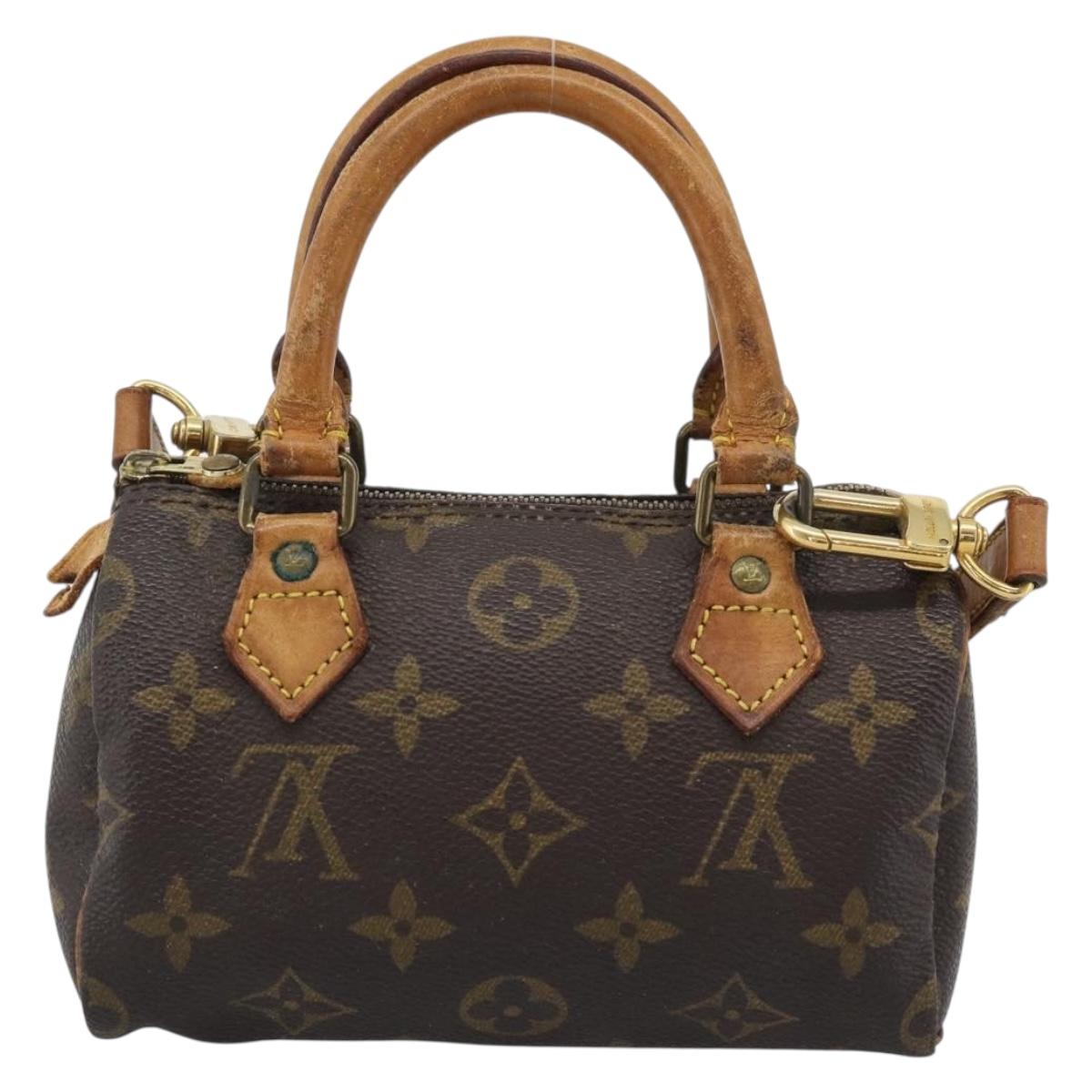 LOUIS VUITTON Monogram Mini Speedy Hand Bag M41534 LV Auth ep15574