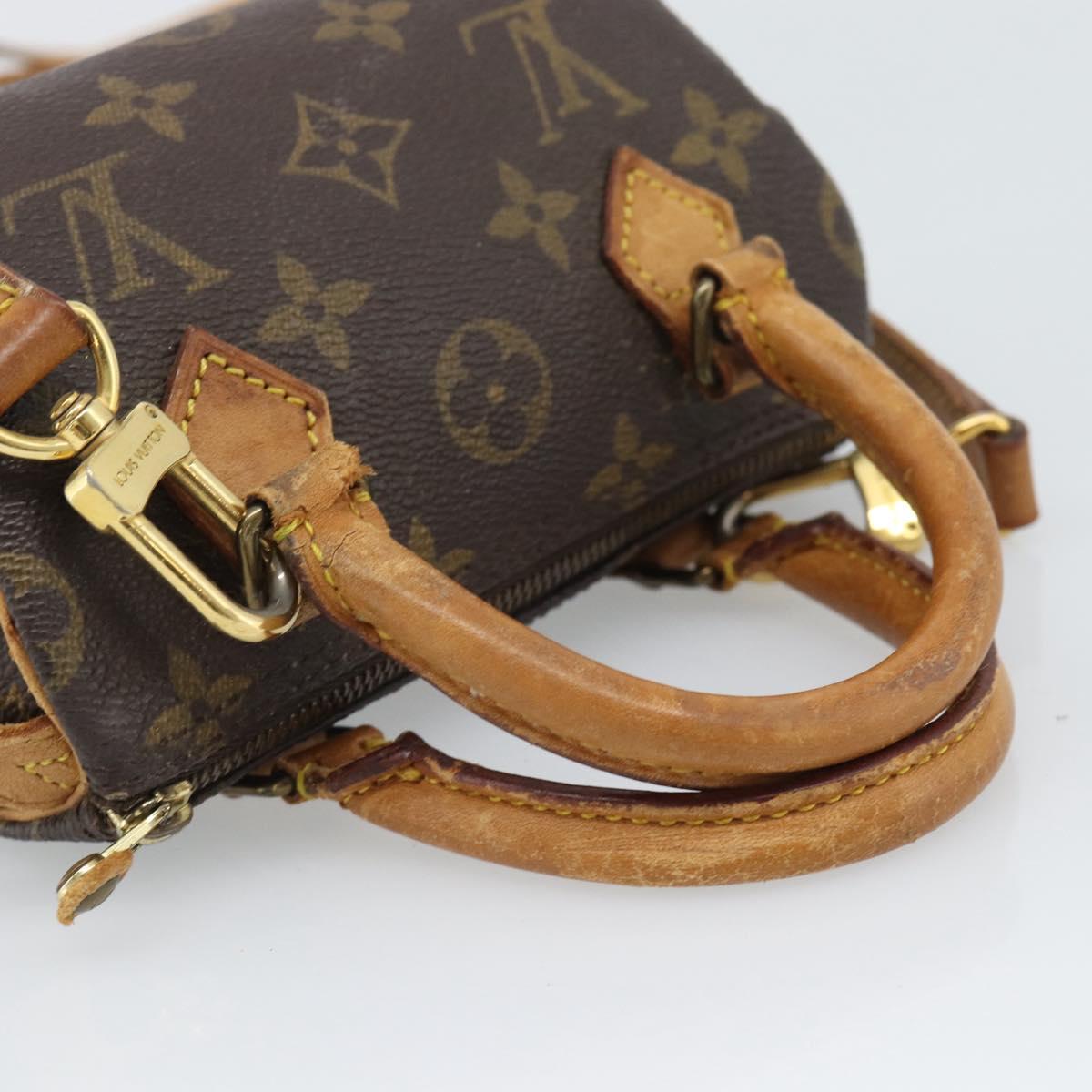 LOUIS VUITTON Monogram Mini Speedy Hand Bag M41534 LV Auth ep15574