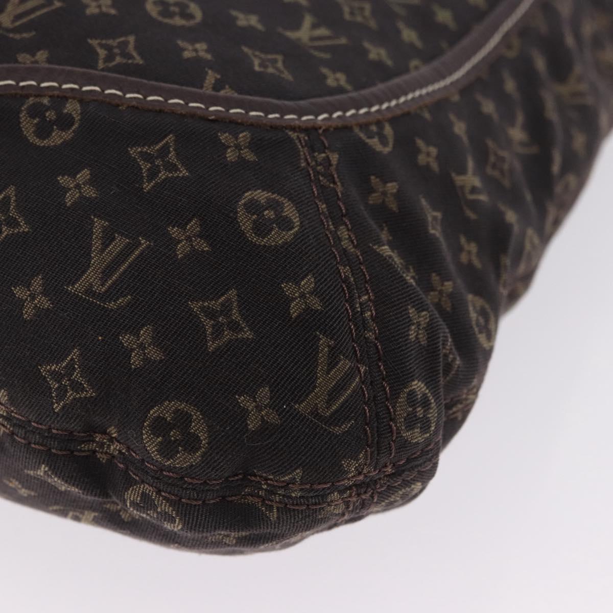 LOUIS VUITTON Monogram Mini Lin Buzasu Anjoul 2way Brown M95617 Auth ep15576A