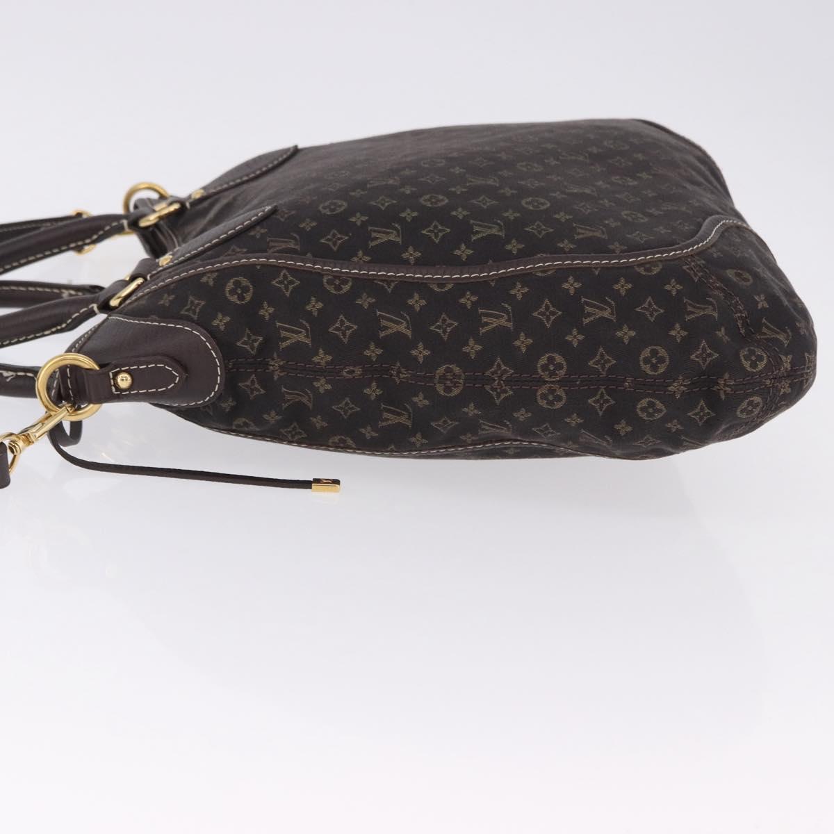 LOUIS VUITTON Monogram Mini Lin Buzasu Anjoul 2way Brown M95617 Auth ep15576A