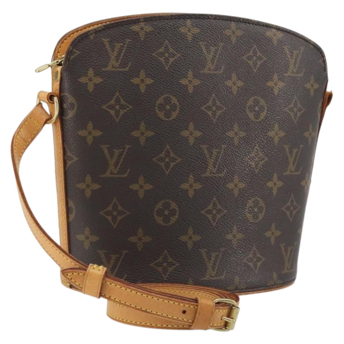LOUIS VUITTON Monogram Drouot Shoulder Shoulder Bag M51290 LV Auth ep15578
