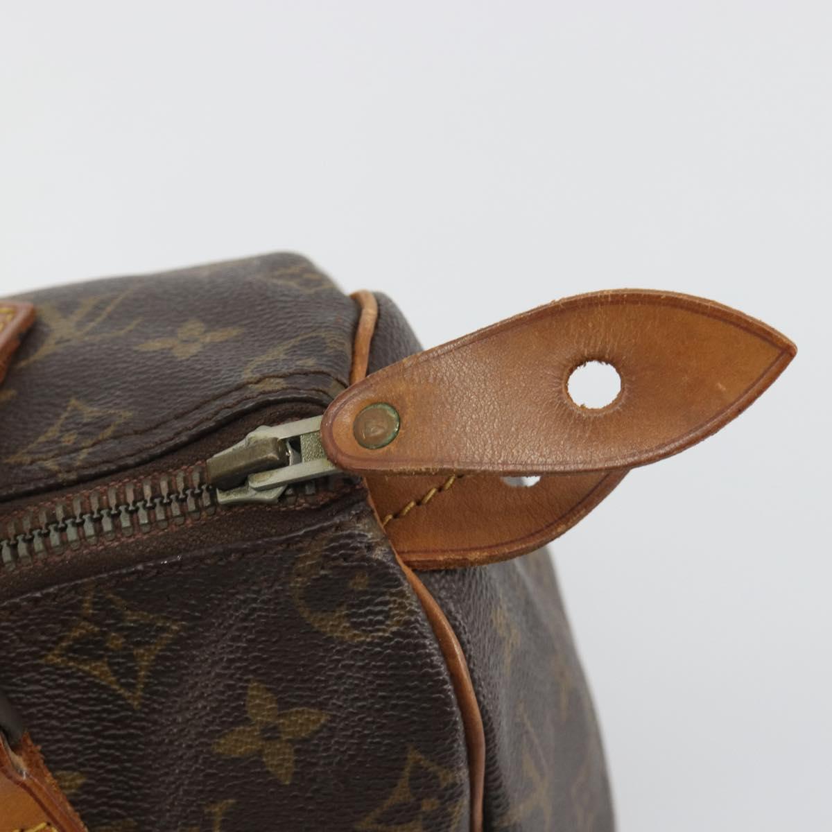 LOUIS VUITTON Monogram Speedy 25 Hand Bag M41528 LV Auth ep15579A