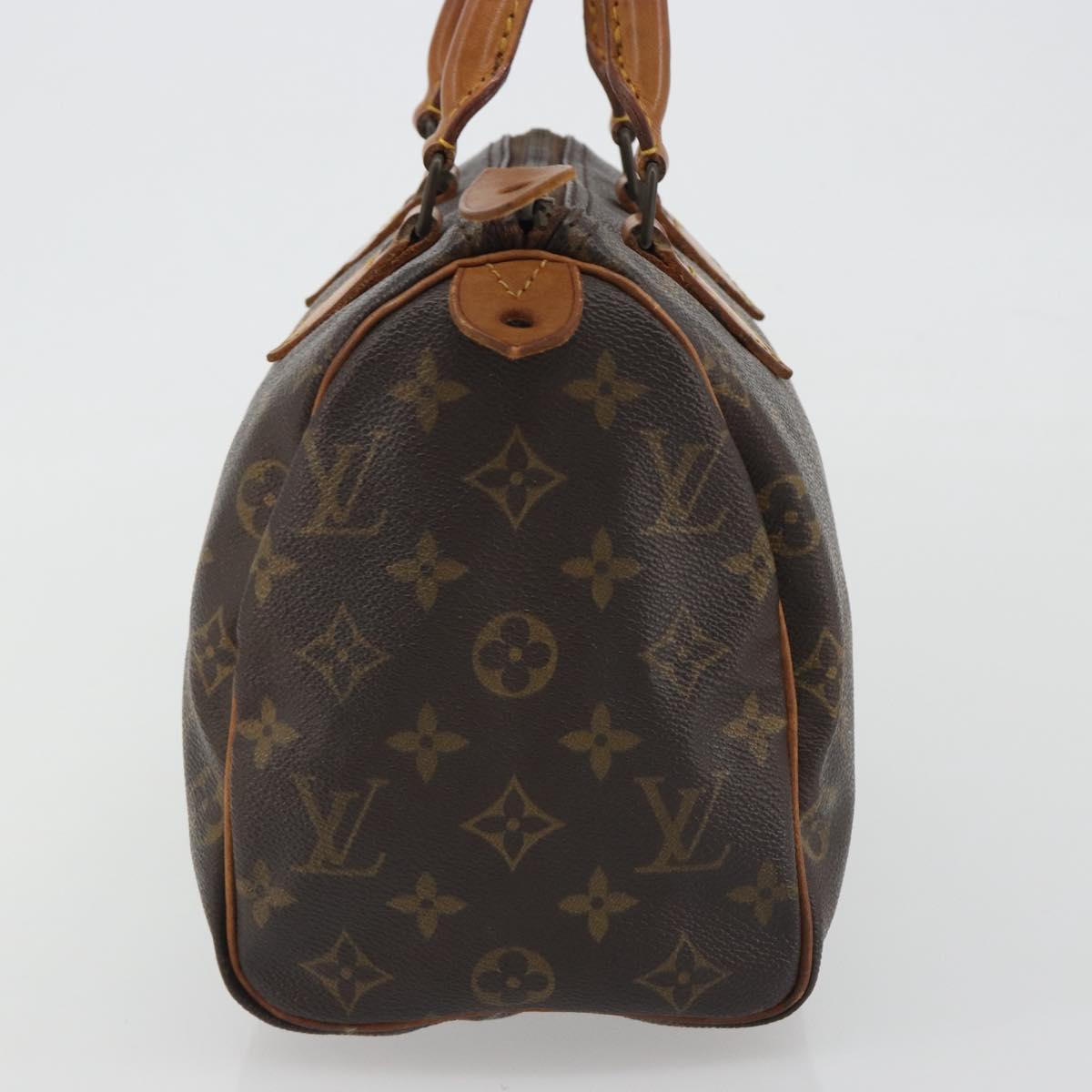 LOUIS VUITTON Monogram Speedy 25 Hand Bag M41528 LV Auth ep15579A
