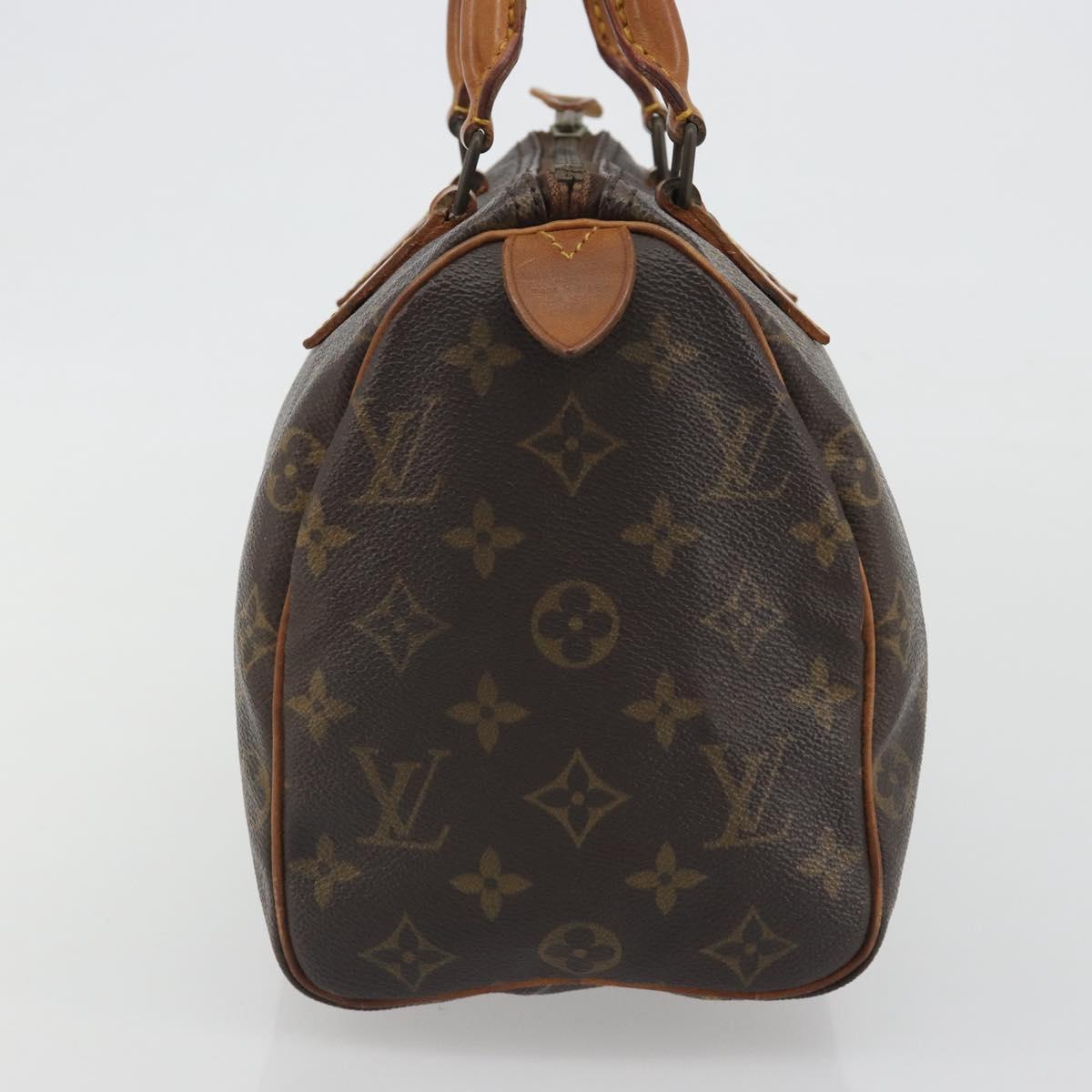LOUIS VUITTON Monogram Speedy 25 Hand Bag M41528 LV Auth ep15579A