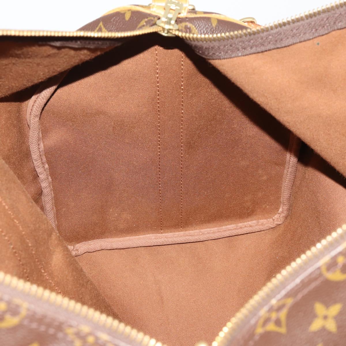 LOUIS VUITTON Monogram Keepall Bandouliere 50 Boston Bag M41416 LV Auth ep15580A