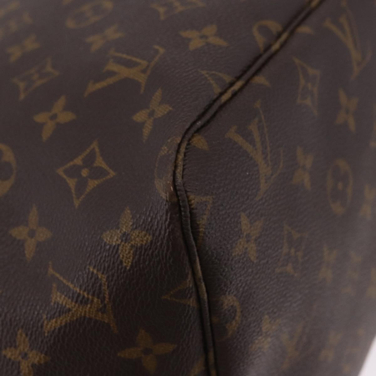 LOUIS VUITTON Monogram Neverfull GM Tote Bag M40157 LV Auth ep15586A
