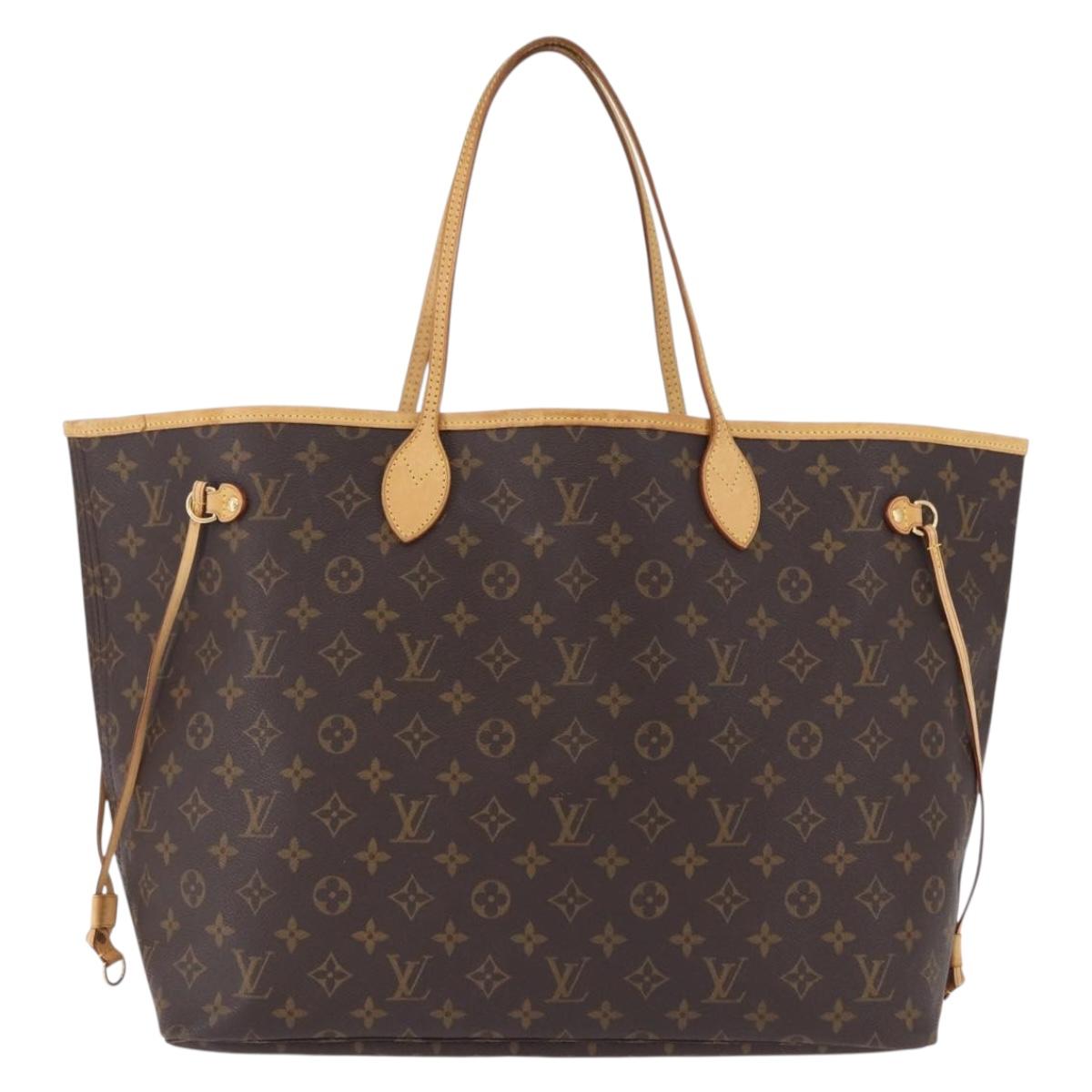 LOUIS VUITTON Monogram Neverfull GM Tote Bag M40157 LV Auth ep15586A