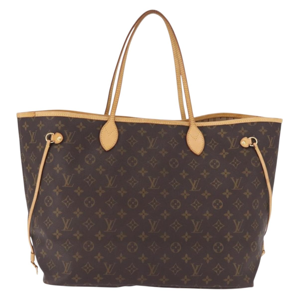 LOUIS VUITTON Monogram Neverfull GM Tote Bag M40157 LV Auth ep15586A