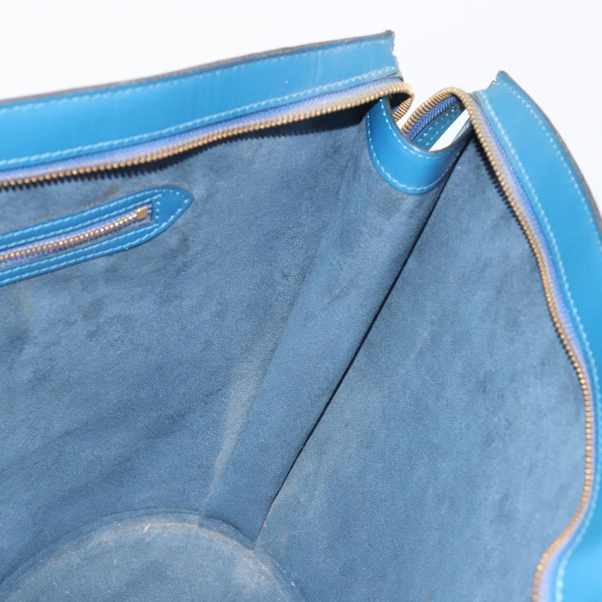 LOUIS VUITTON Epi Saint Jacques Shopping Shoulder Bag Blue M52275 Auth ep15588