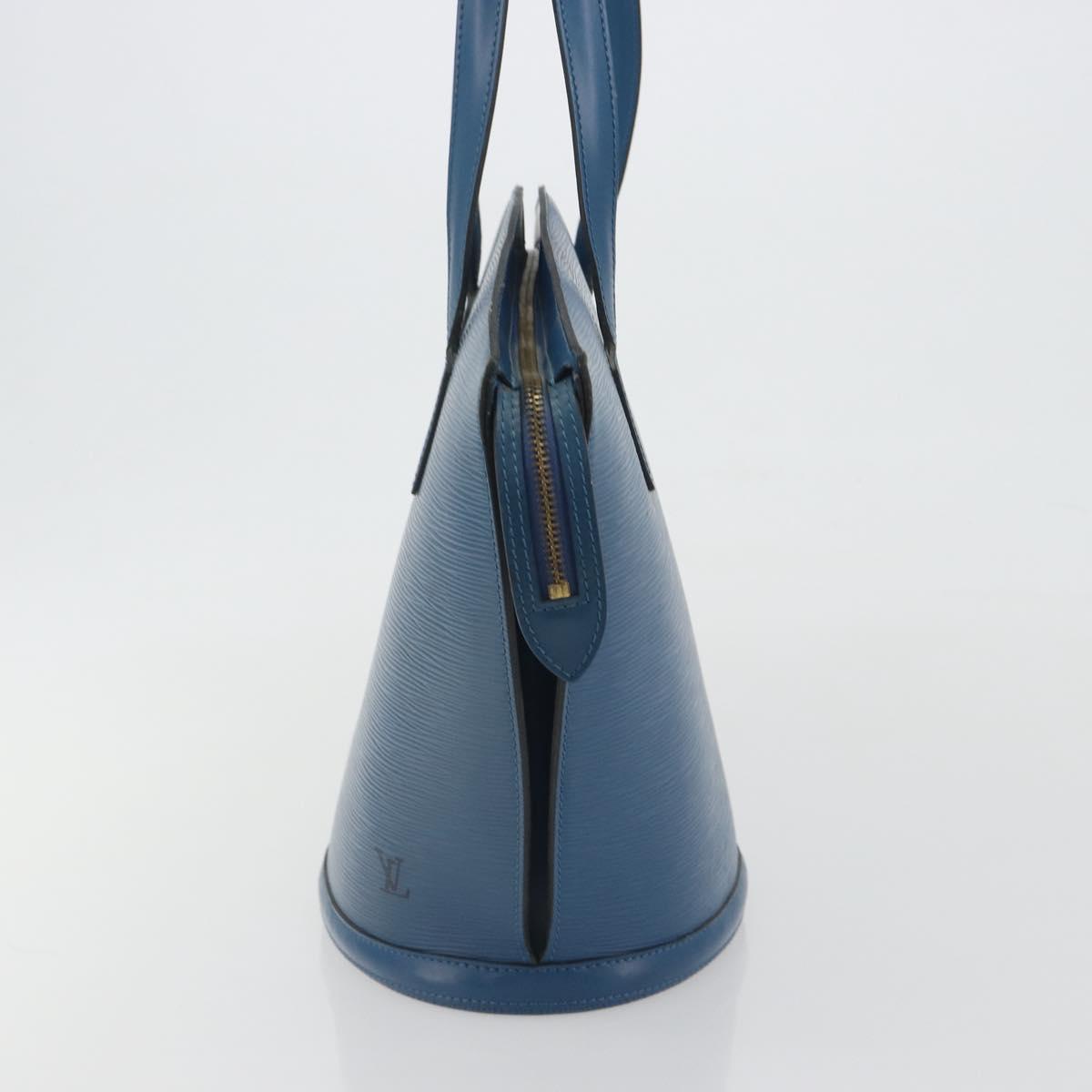 LOUIS VUITTON Epi Saint Jacques Shopping Shoulder Bag Blue M52275 Auth ep15588