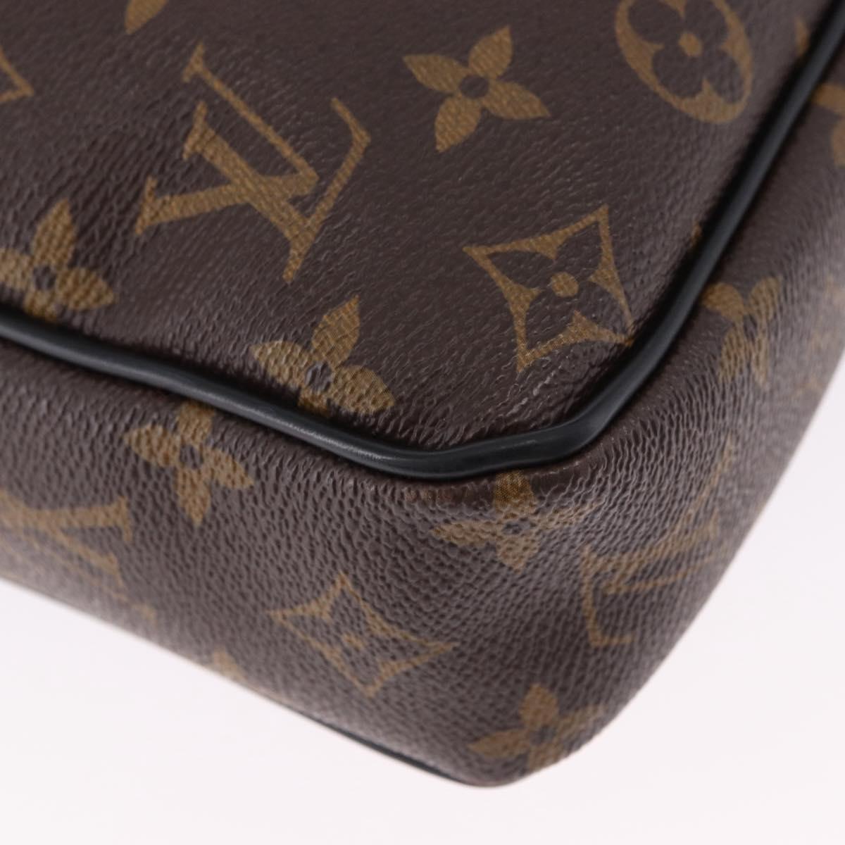LOUIS VUITTON Monogram Porte Documents Voyage Hand Bag M40225 LV Auth ep15590