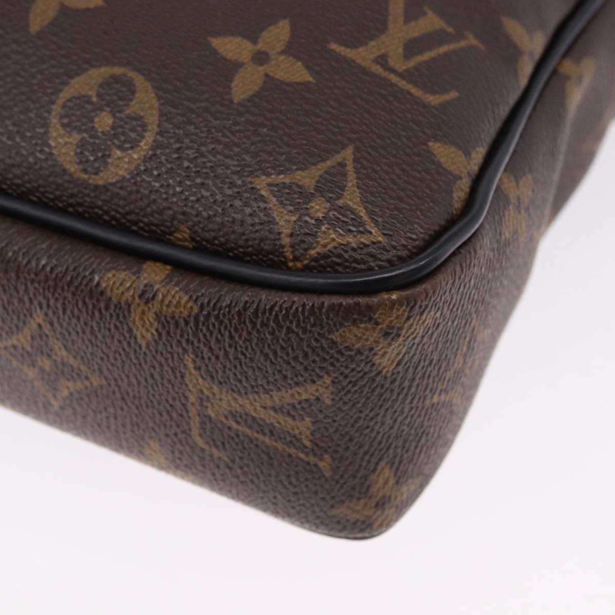 LOUIS VUITTON Monogram Porte Documents Voyage Hand Bag M40225 LV Auth ep15590