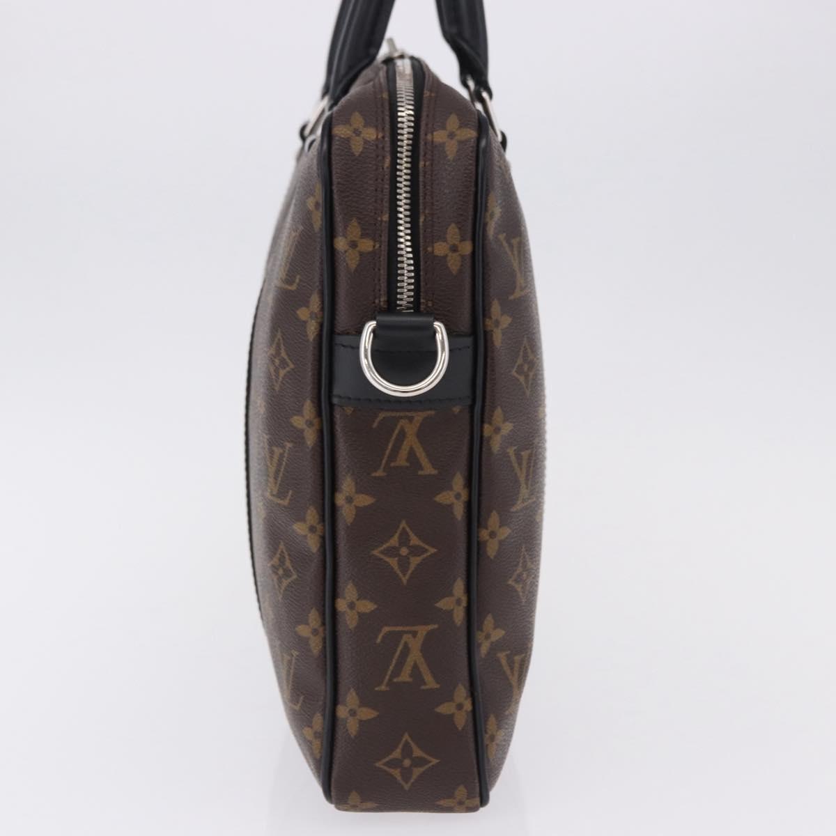 LOUIS VUITTON Monogram Porte Documents Voyage Hand Bag M40225 LV Auth ep15590