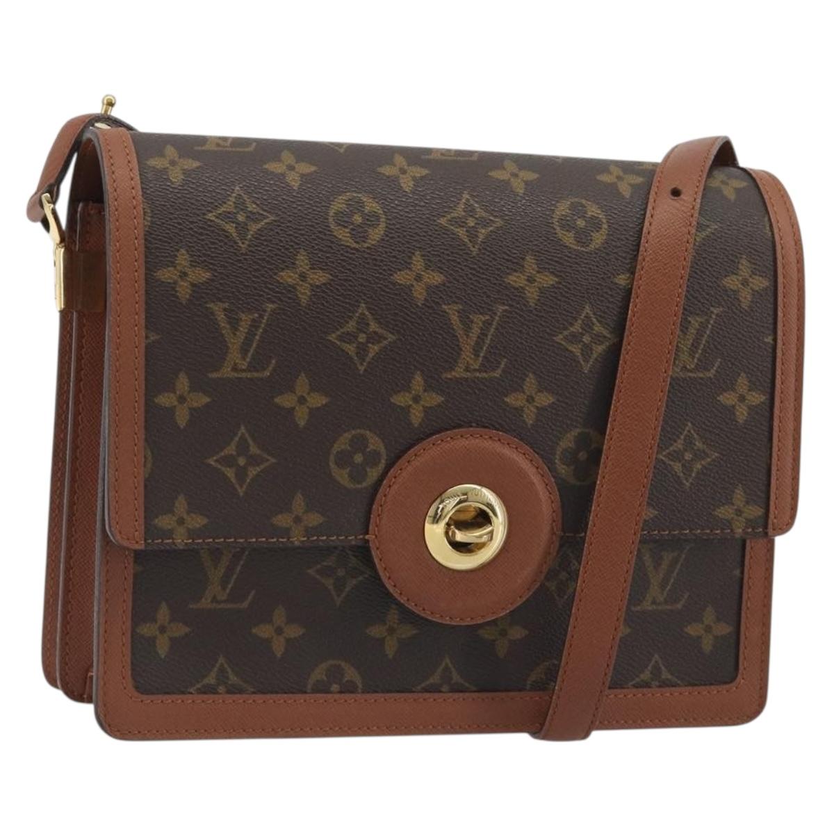 LOUIS VUITTON Monogram Raspail Shoulder Bag M51372 LV Auth ep15591A