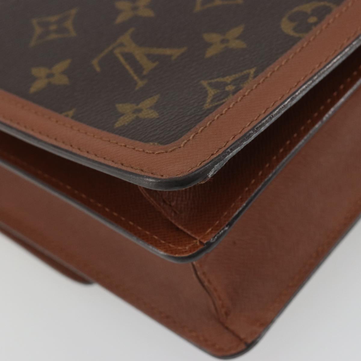 LOUIS VUITTON Monogram Raspail Shoulder Bag M51372 LV Auth ep15591A