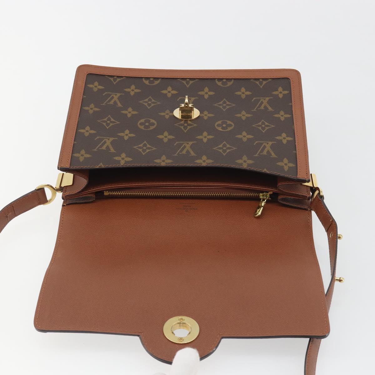 LOUIS VUITTON Monogram Raspail Shoulder Bag M51372 LV Auth ep15591A
