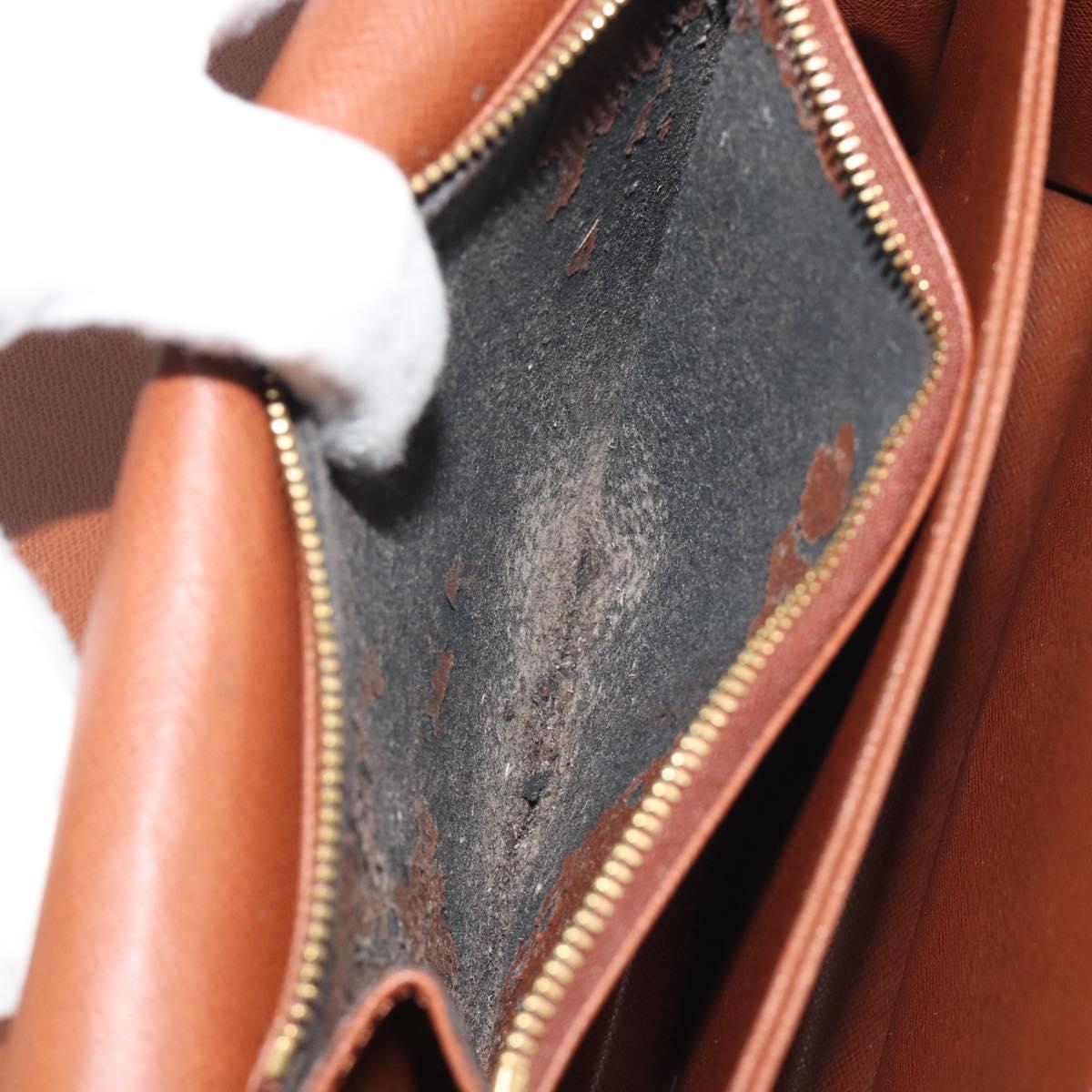 LOUIS VUITTON Monogram Raspail Shoulder Bag M51372 LV Auth ep15591A