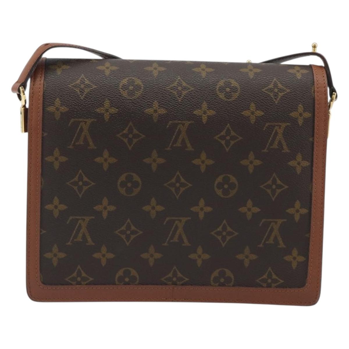 LOUIS VUITTON Monogram Raspail Shoulder Bag M51372 LV Auth ep15591A