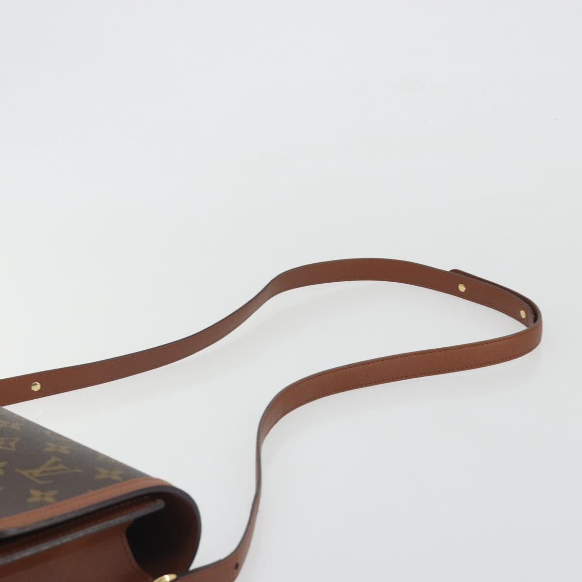 LOUIS VUITTON Monogram Raspail Shoulder Bag M51372 LV Auth ep15591A