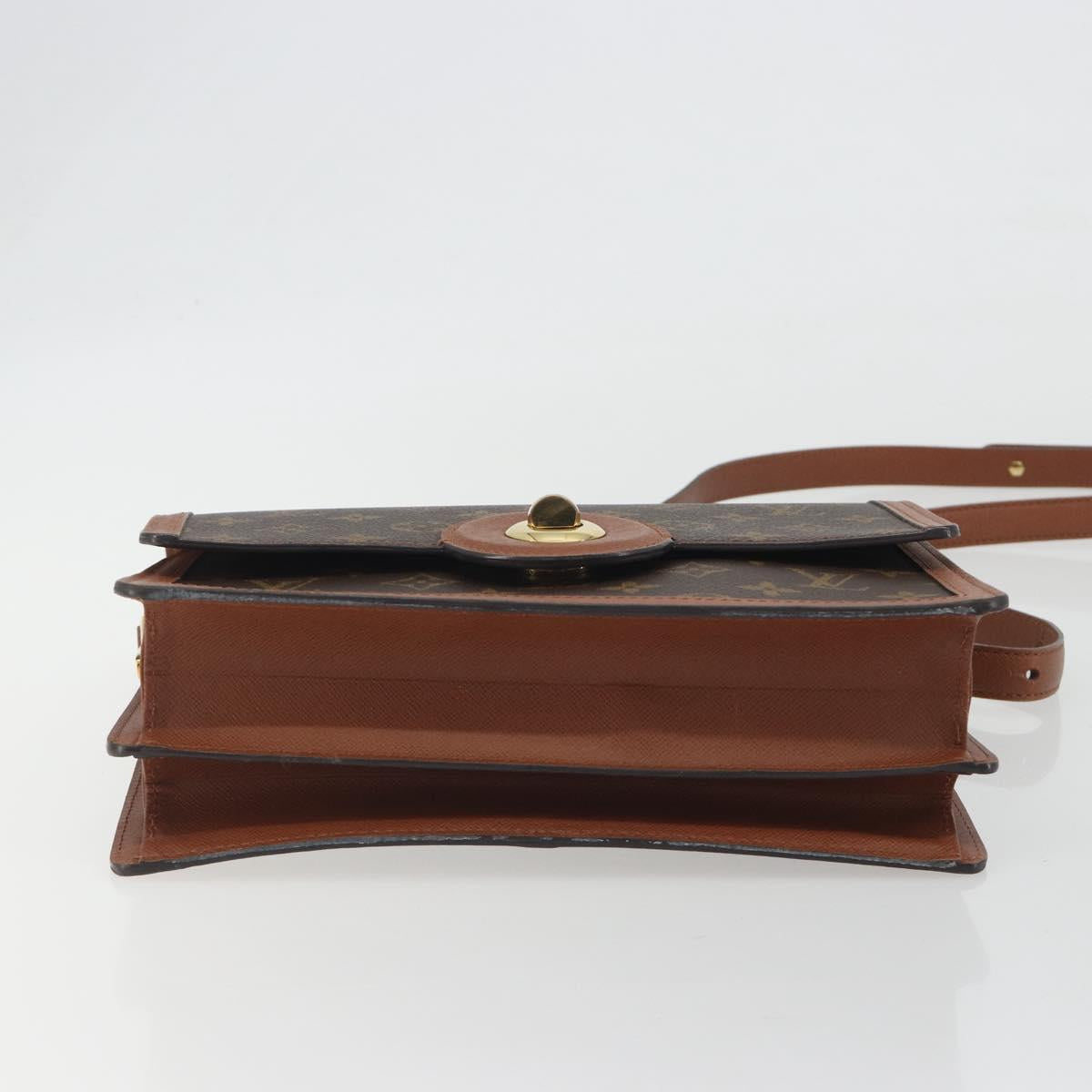 LOUIS VUITTON Monogram Raspail Shoulder Bag M51372 LV Auth ep15591A