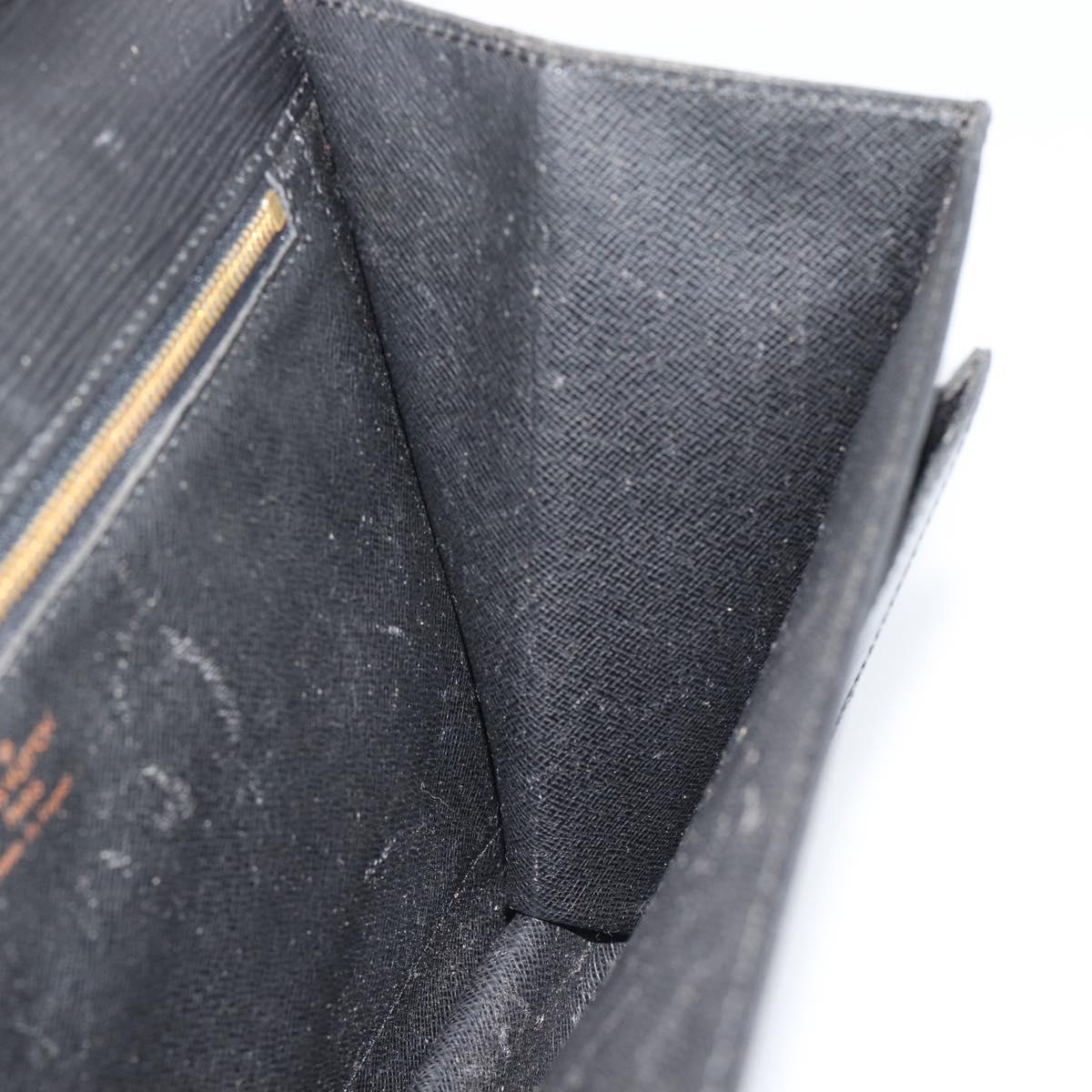 LOUIS VUITTON Epi Monceau 28 Hand Bag Black M52122 LV Auth ep15595